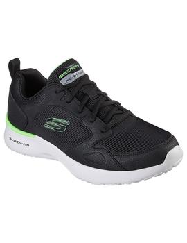 Zapatilla Hombre Skechers Skech-Air Negro/Verde