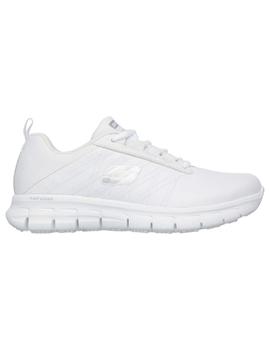 Zapatilla Mujer Skechers Sure Track Blanco