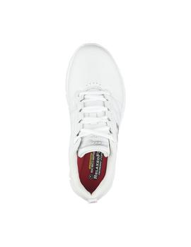 Zapatilla Mujer Skechers Sure Track Blanco