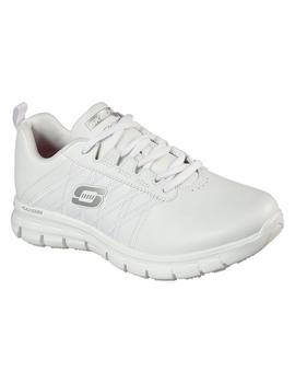 Zapatilla Mujer Skechers Sure Track Blanco