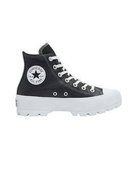 Zapatilla Mujer Converse Lugged Piel Negra