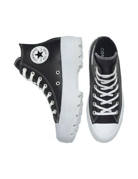 Zapatilla Mujer Converse Lugged Piel Negra