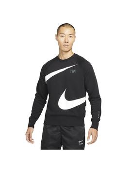 Sudadera Hombre Nike Swoosh Negra