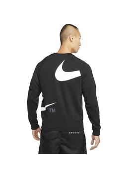 Sudadera Hombre Nike Swoosh Negra