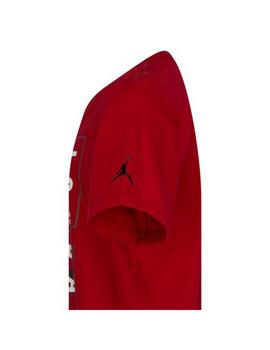 Camiseta Niño Nike Jordan Roja
