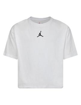 Camiseta Niño Nike Jordan Blanca