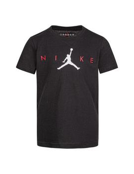 Camiseta Niño Nike Jordan Negra