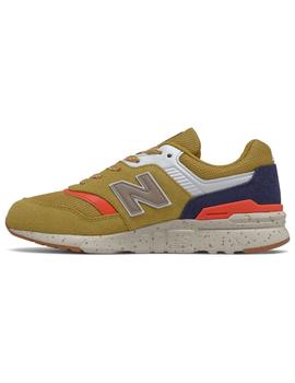 Zapatilla Niño New Balance 997 Mostaza