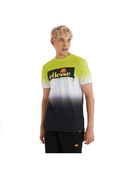 Camiseta Hombre Ellesse Sulphur Verde Negro Blanca