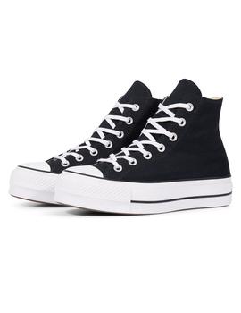 Zapatilla Converse All Star Lift  Mujer Negro