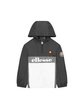 Cortavientos Niño Ellesse Negro Blanco