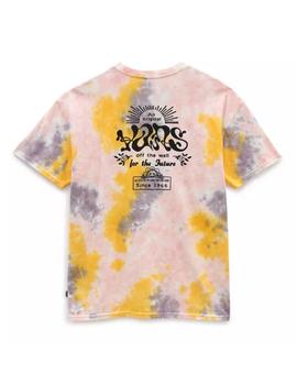 Camiseta Mujer Vans Mascy Grunge Wash Tie Dye