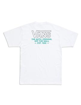 Camiseta Hombre Vans Sequence Blanca