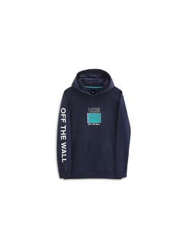 Sudadera Hombre Vans Sequence Po II Marino Verde