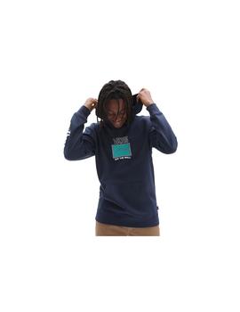 Sudadera Hombre Vans Sequence Po II Marino Verde