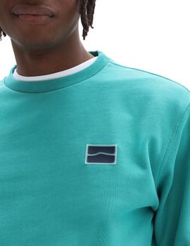 Sudadera Hombre Vans Sequence Verde