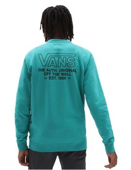 Sudadera Hombre Vans Sequence Verde