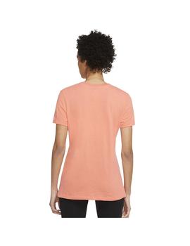 Camiseta Mujer Nike Tee Df Naranja