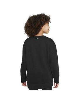 Sudadera Niña Nike Crew Negro