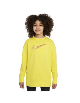 Sudadera Niña Nike Crew Amarilla