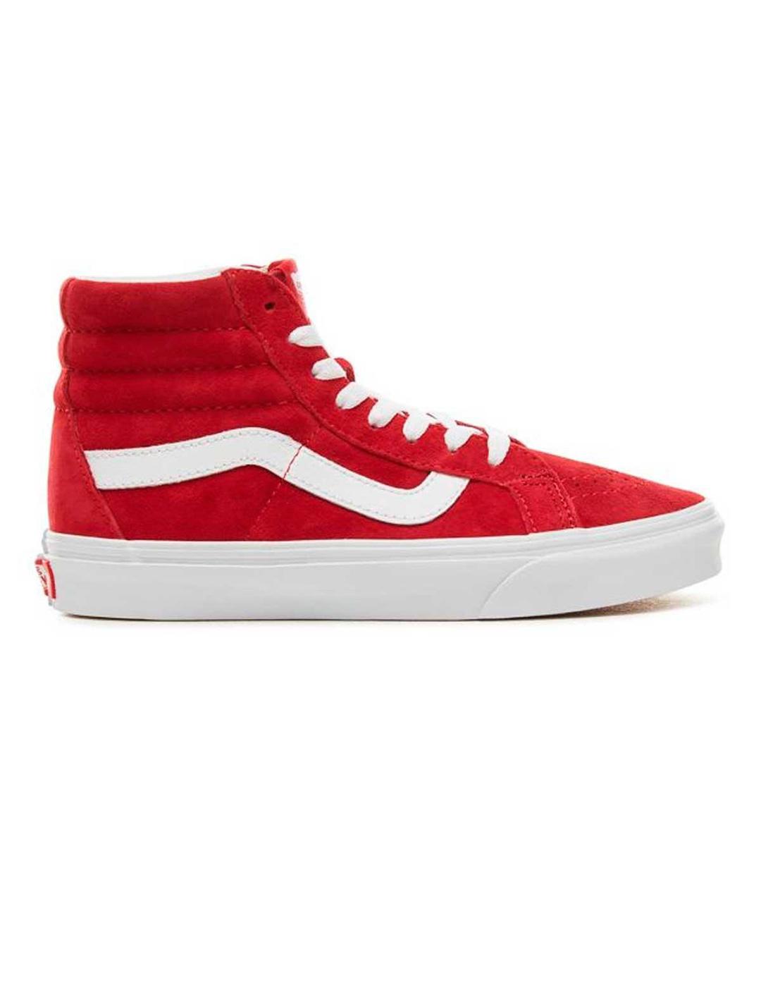 Vans replicas cheap mujer rojas