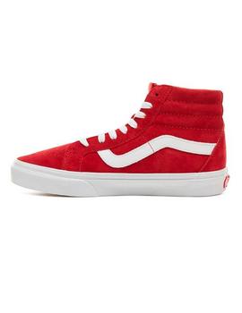 Zapatillas Vans Sk8-Hi Mujer Rojo