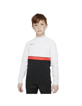 Sudadera Niño Nike Dri-Fit Academy Blanco/Negro