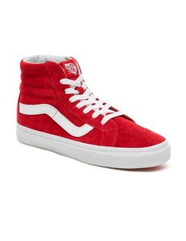 Zapatillas Vans Sk8-Hi Mujer Rojo