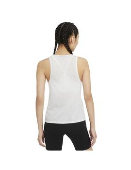 Camiseta Mujer Nike City Sleek Gris claro.