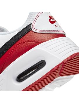 Zapatilla Niño Nike  Air Max SC Blanca Roja