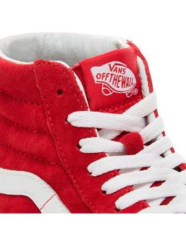 Zapatillas Vans Sk8-Hi Mujer Rojo