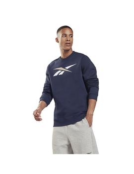 Sudadera Hombre Reebok Essentials Vector Marino