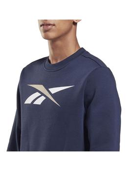 Sudadera Hombre Reebok Essentials Vector Marino