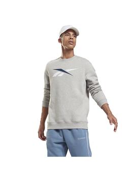 Sudadera Hombre Reebok Essentials Vector Gris