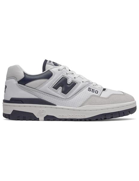 New Balance 550 Blanco Marino