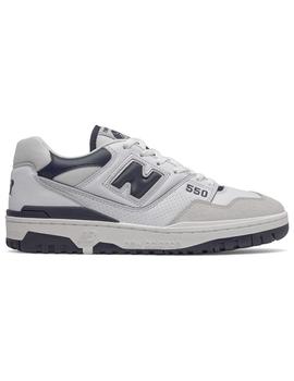 Zapatilla Hombre New Balance 550 Blanco Marino