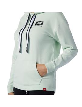 Sudadera Mujer New Balance Verde