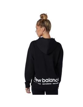 Sudadera Mujer New Balance Negra