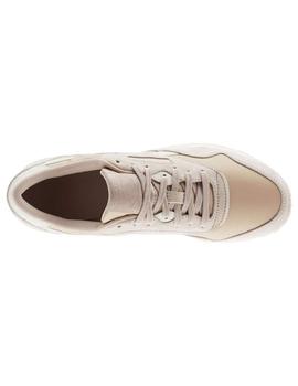 Zapatilla Reebok Classic Nylon Mujer Beige