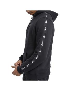 Sudadera Hombre Reebok Tape Negra