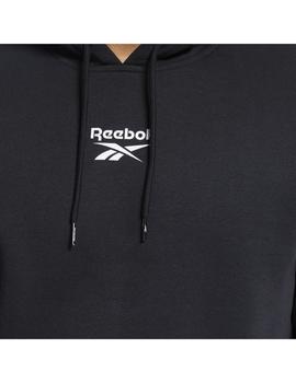 Sudadera Hombre Reebok Tape Negra