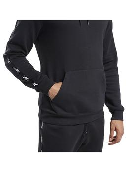 Sudadera Hombre Reebok Tape Negra