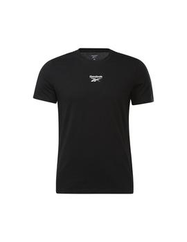 Camiseta Hombre Reebok Tape Negra