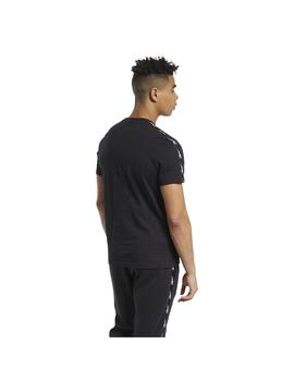 Camiseta Hombre Reebok Tape Negra