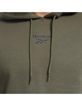 Sudadera Hombre Reebok Essentials Tape Verde