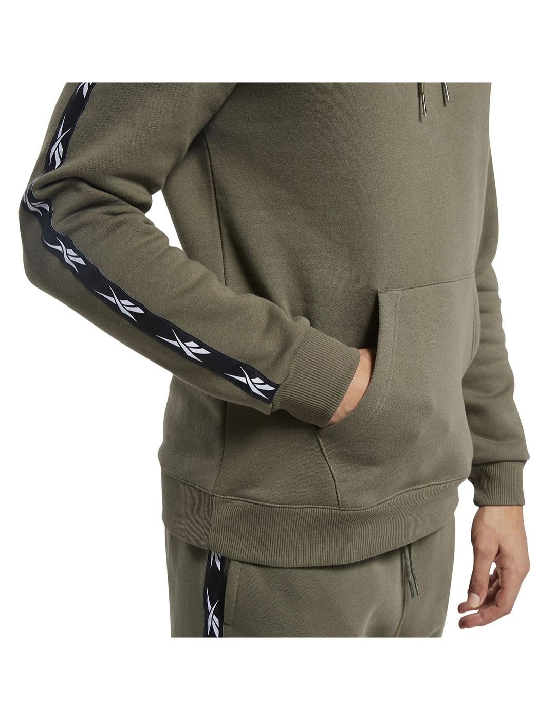 Sudadera reebok store hombre marron