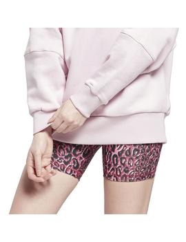 Sudadera Mujer Reebok Retro Oversized  Rosa