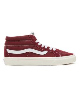 Zapatilla Vans Sk8 Mid Mujer Granate