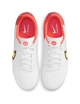 Bota Futbol Hombre Nike Academy Blanca Roja