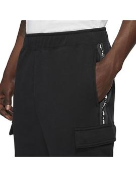 Pantalón Hombre Nike Repeat FLC Cargo Negro